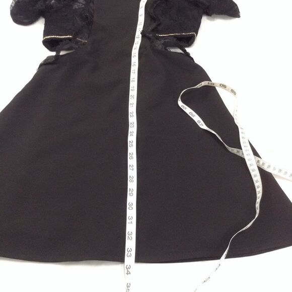 Haute Rouge Peek-A-Boo Cut Out Mini Dress Sz XS - Picture 6 of 7